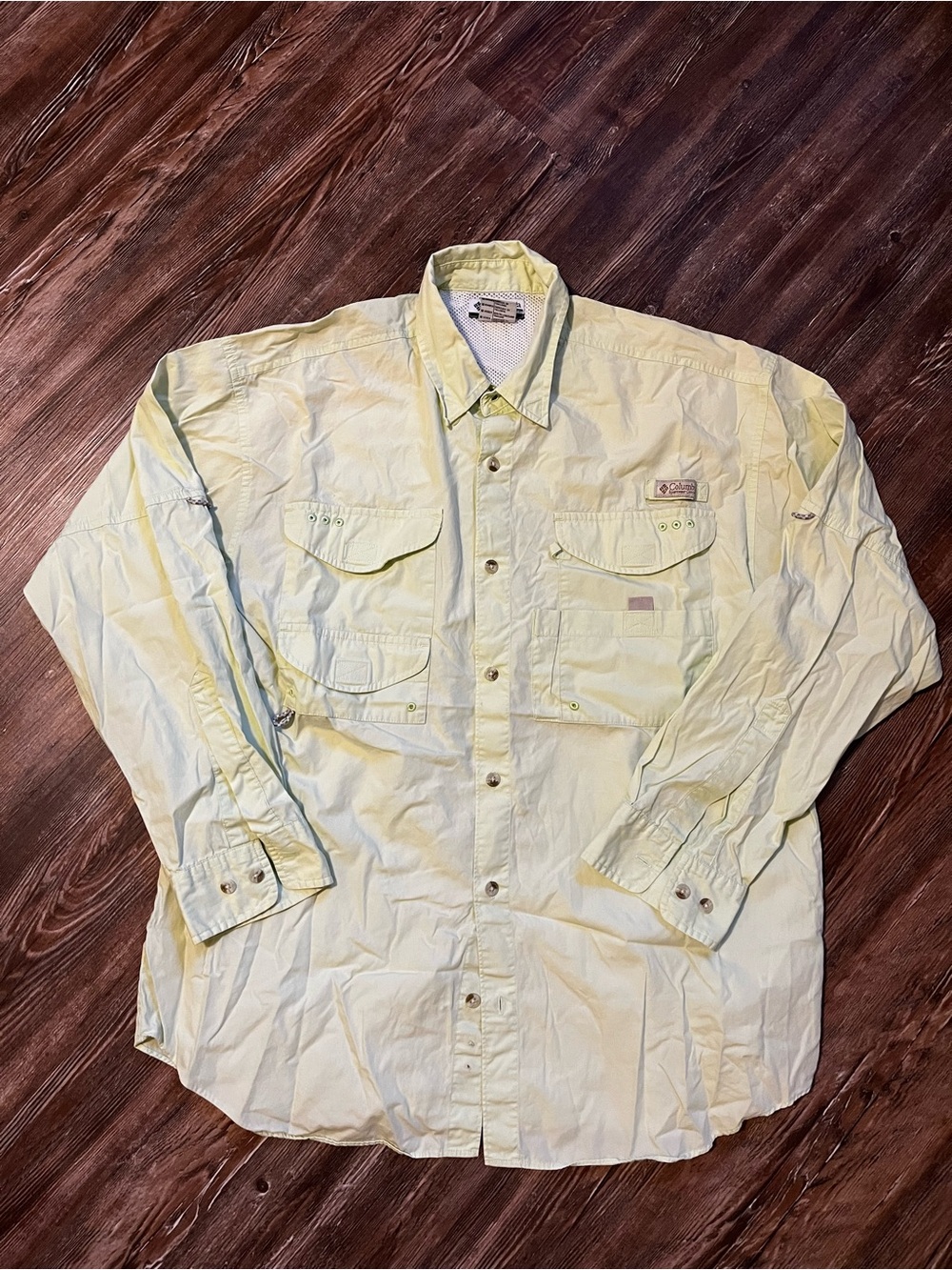 Columbia Long Sleeve Fishing Shirt